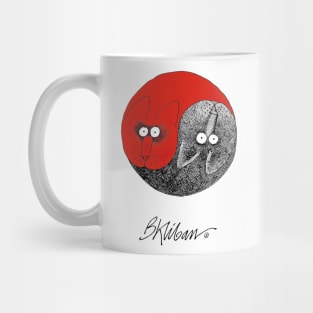 B kliban cat - ghost cat Mug